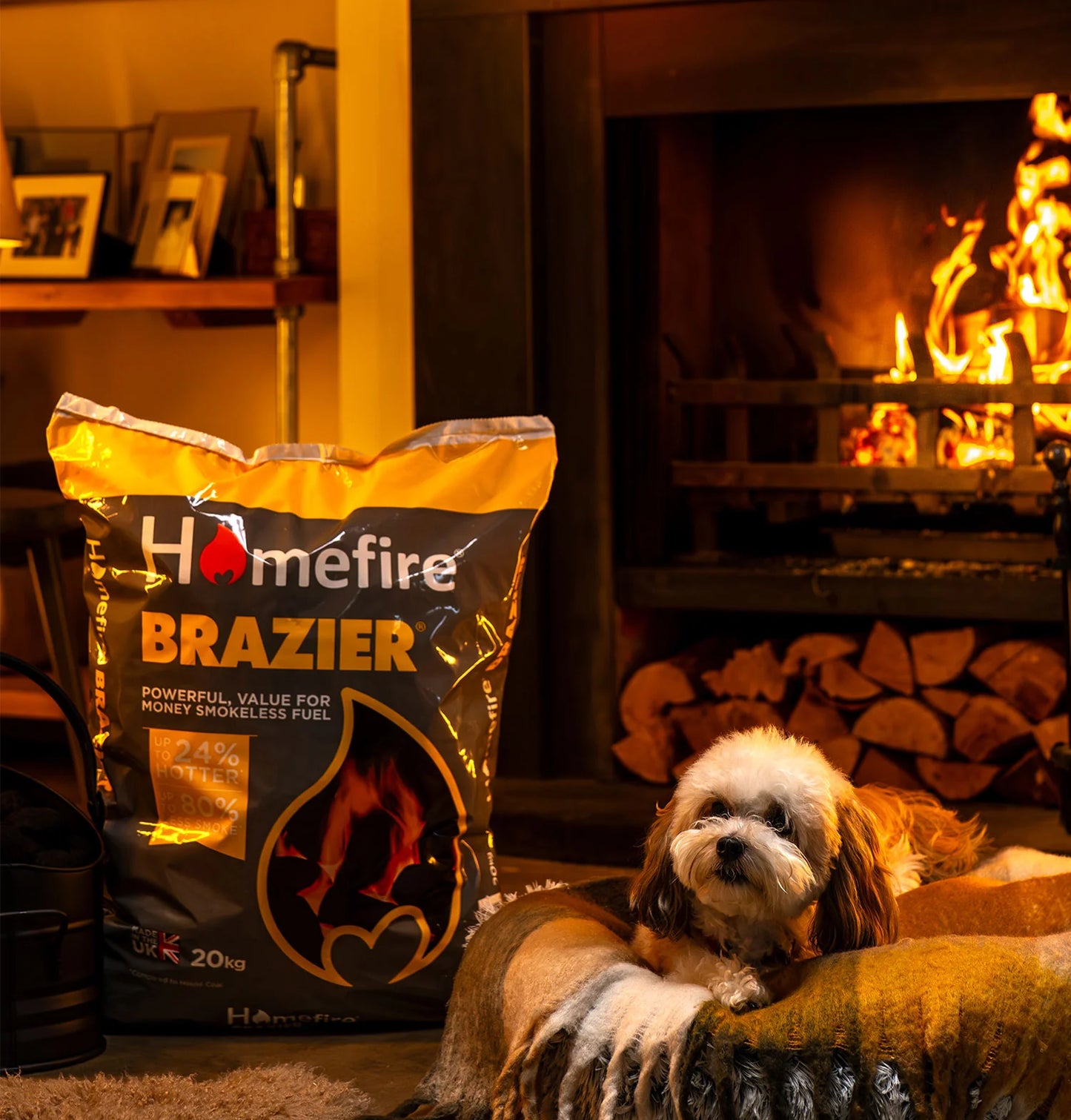 Brazier Smokeless Coal 10kg