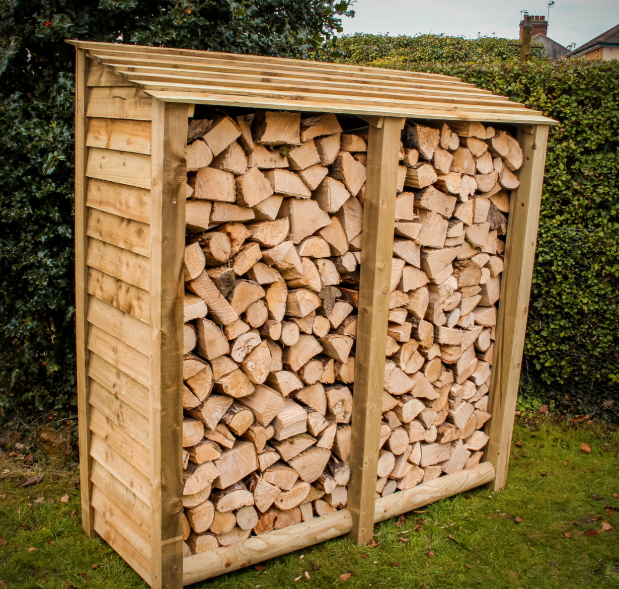 Double Tall Log Store - Seasoned Logs Surrey