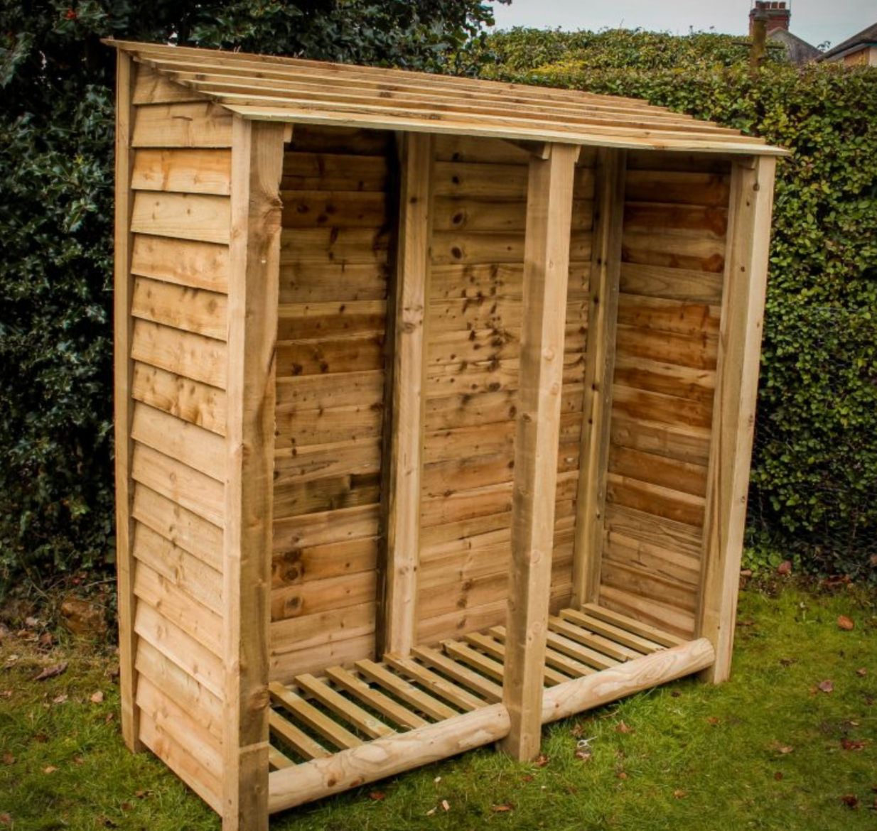 Double Tall Log Store - Seasoned Logs Surrey