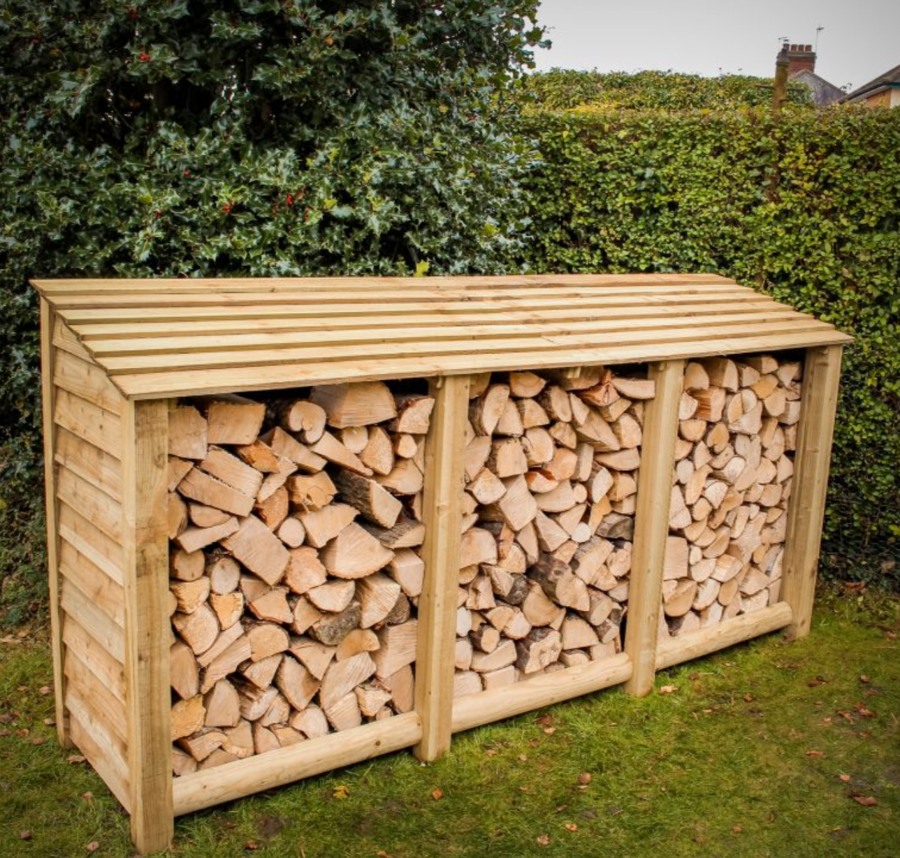 Extra Large Log Store - Seasoned Logs Surrey