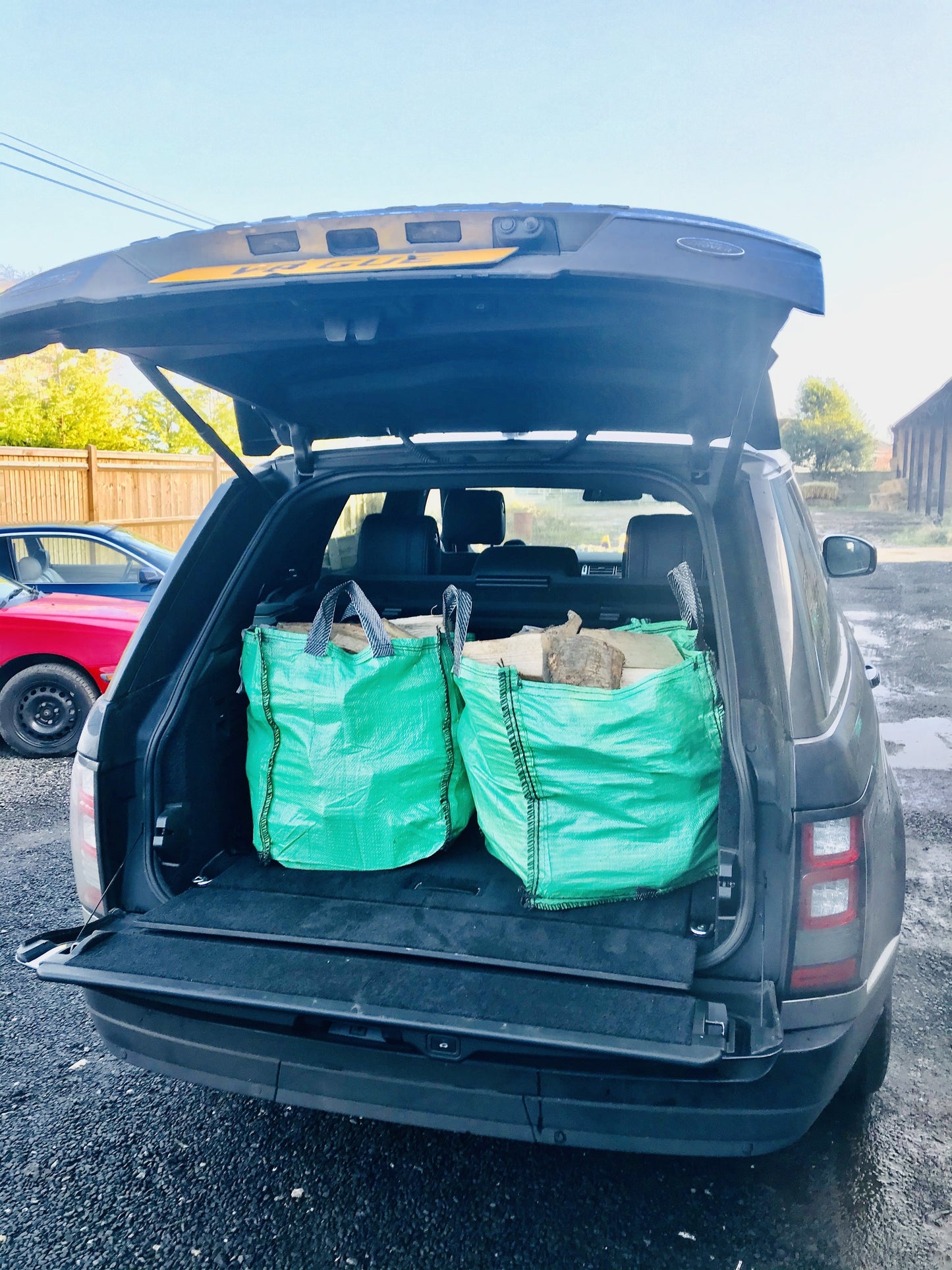 Boot Bag of Hardwood Logs - Seasoned Logs Surrey