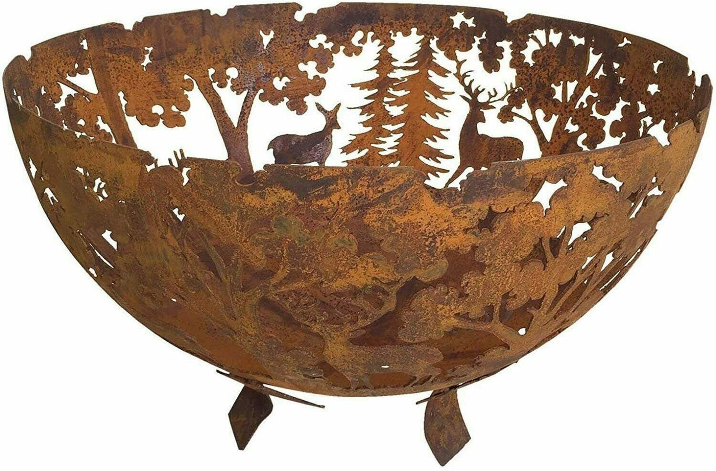 Fire Pit Bowl Cast Iron Fallen Fruits | Seasoned Logs Surrey