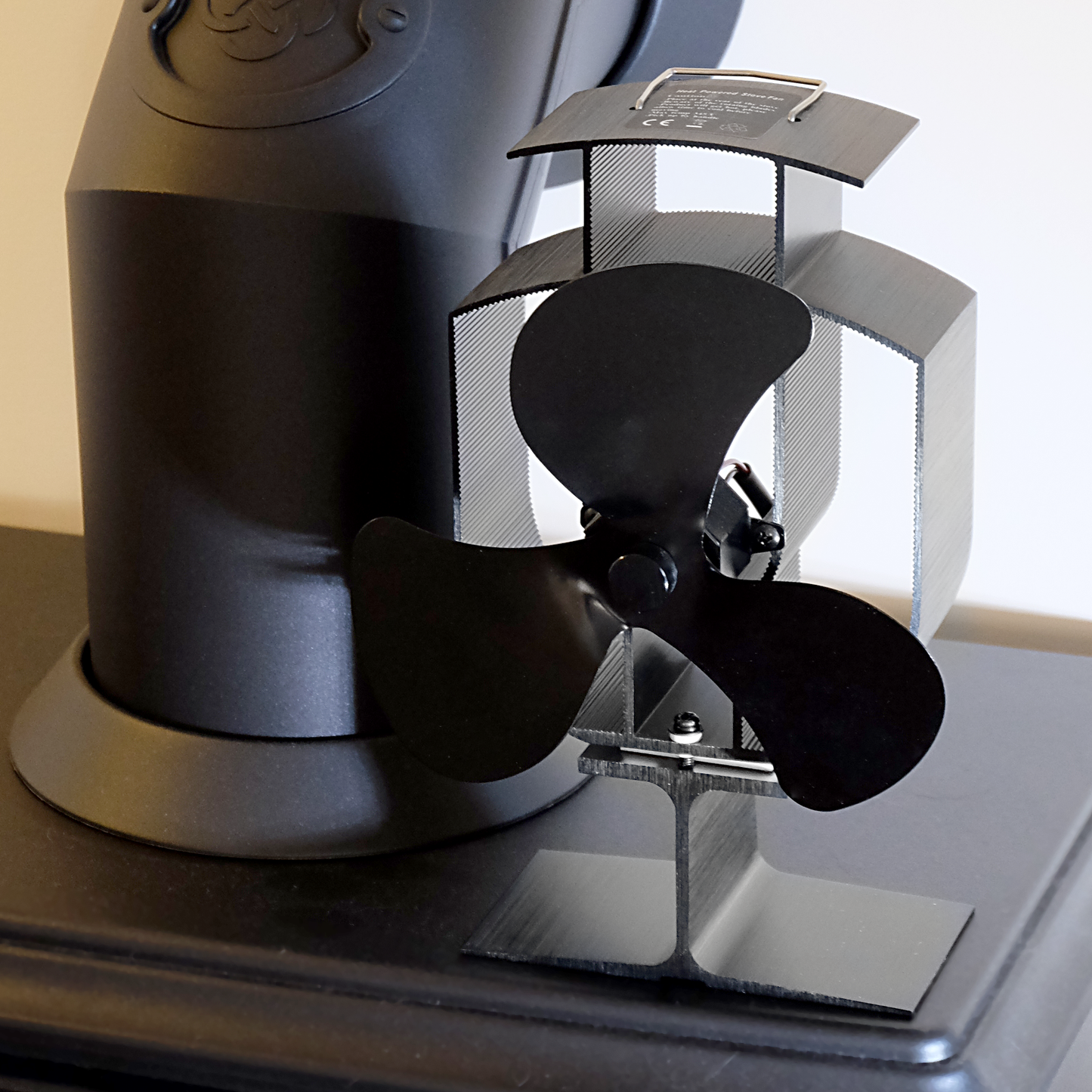 Heat Powered Stove Fan - Seasoned Logs Surrey