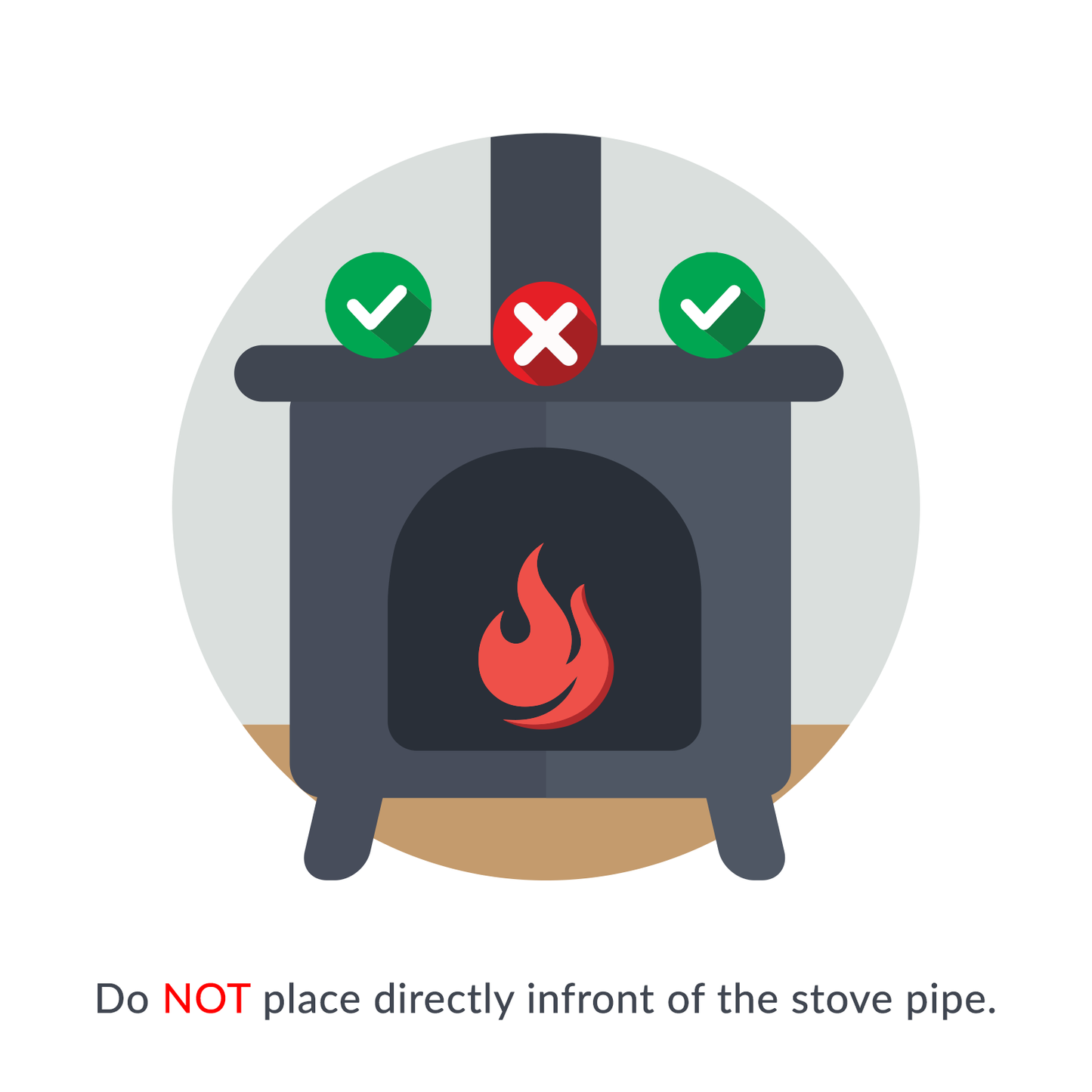 Heat Powered Stove Fan - Seasoned Logs Surrey