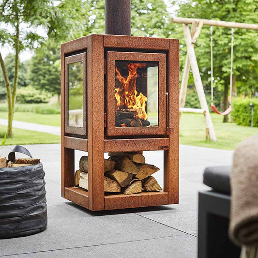 RB73 QUARUBA XL MOBILE LOG BURNER