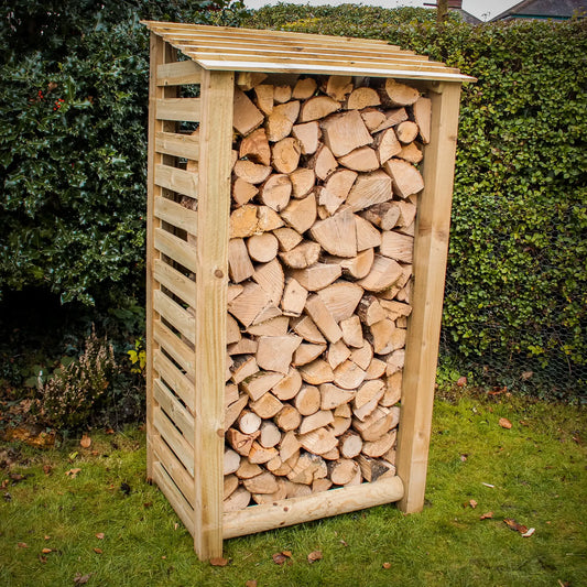 Standard Tall Slatted Log Store