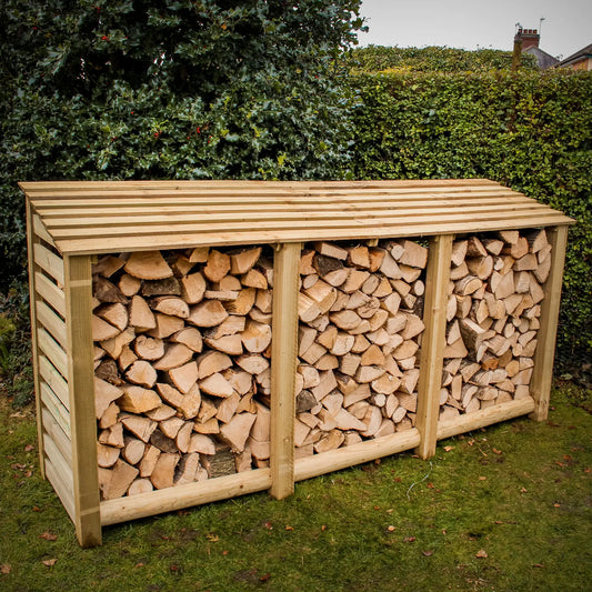 XL Heavy Duty Slatted Log Store