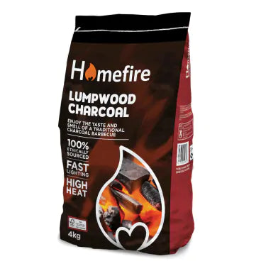 Homefire Lumpwood Charcoal - 4kg