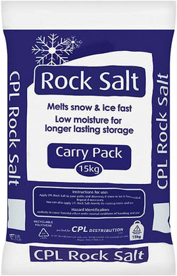 De-Icing Rock Salt for Paths and Driveways