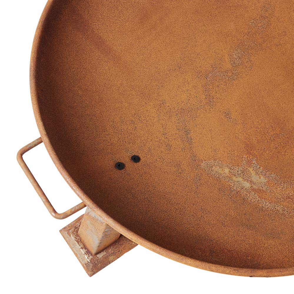 Fire Pit Cast Iron 74cm Diameter - Seasoned Logs Surrey