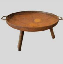 Rounded Steel Fire Pit Bowl With Legs