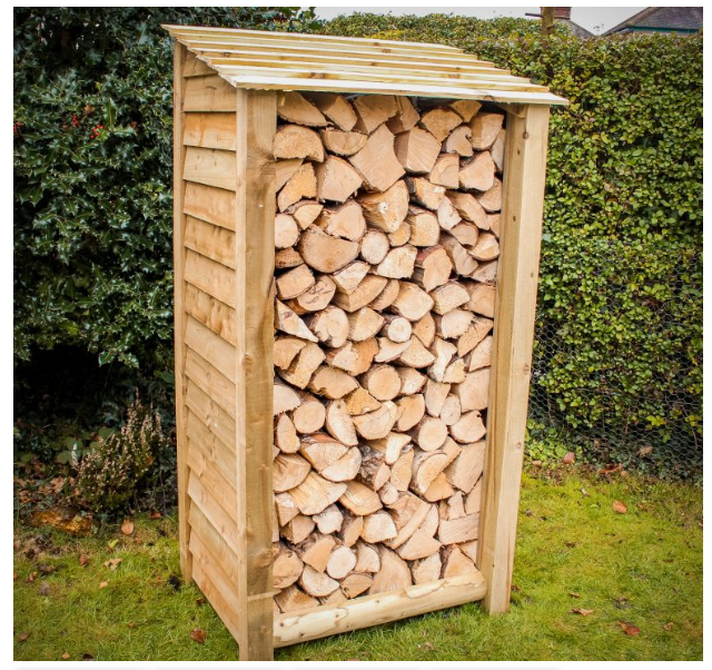 Standard Tall Log Store - Seasoned Logs Surrey